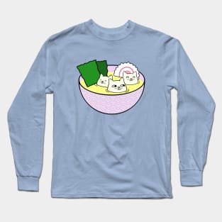 Tofu Cats in Miso Long Sleeve T-Shirt